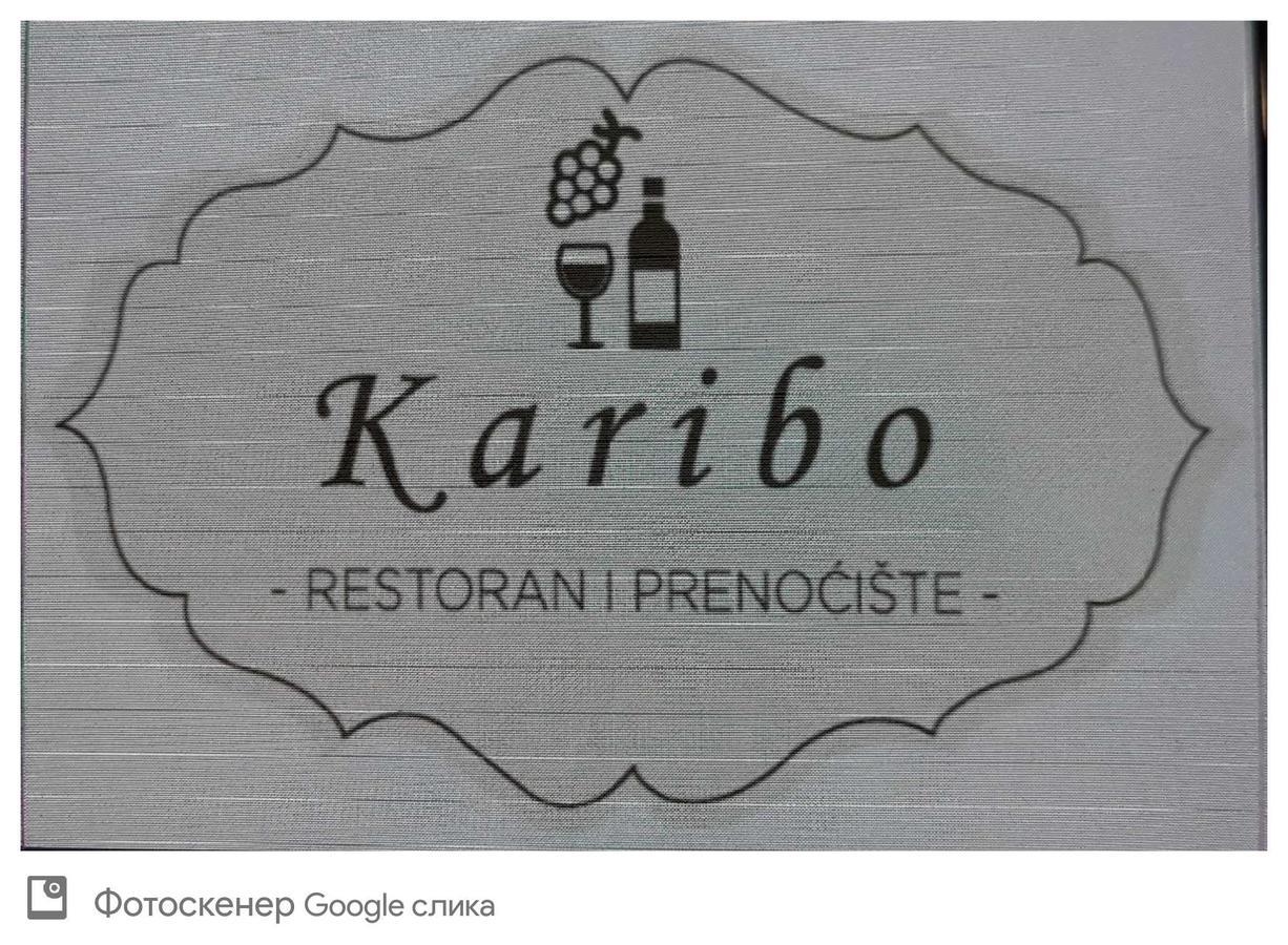 Ugostiteljski Objekat Karibo Hotell Sombor Eksteriør bilde
